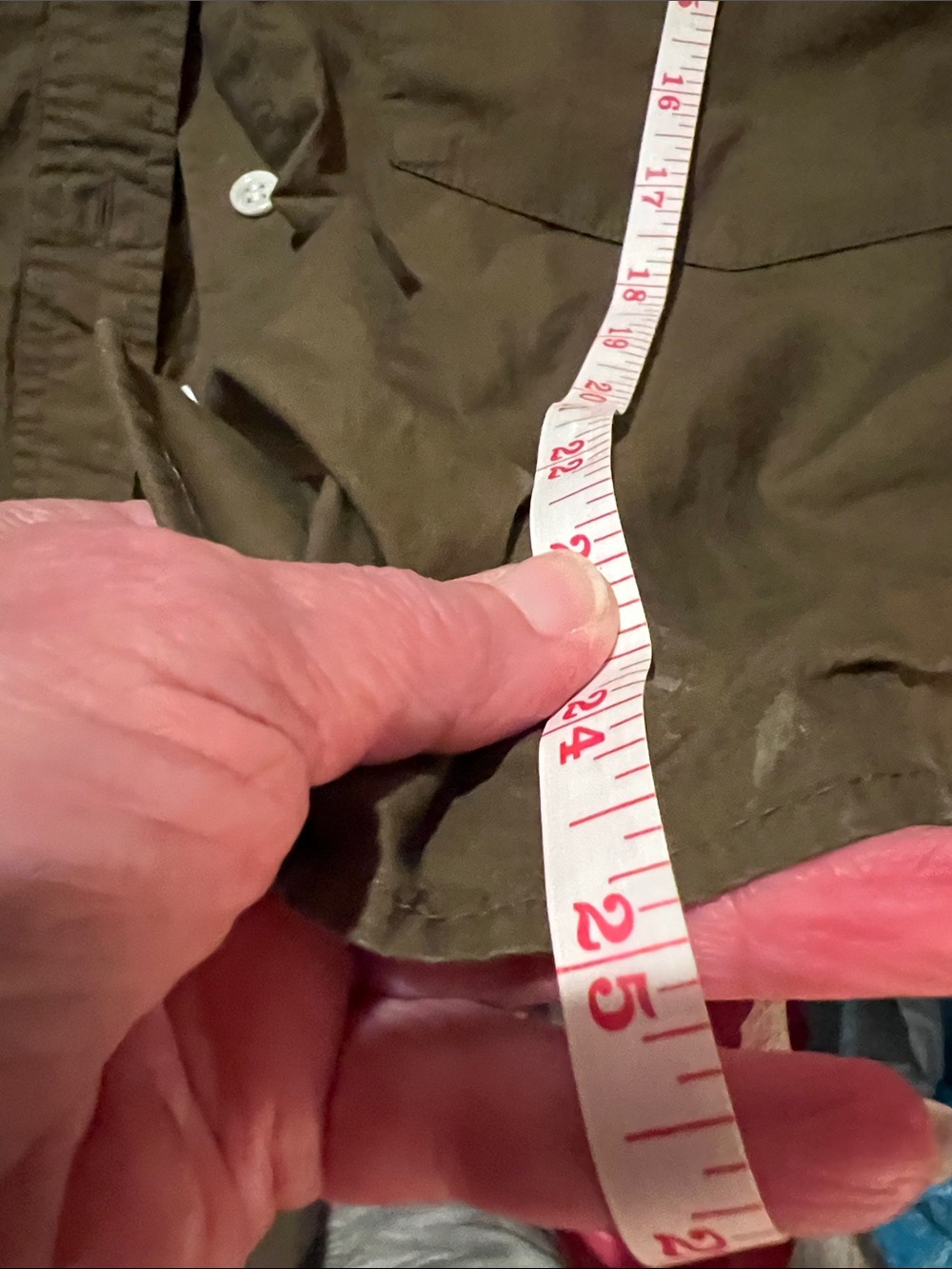 Banana Republic Dark Green Casual Shirt - Picture 9 of 10